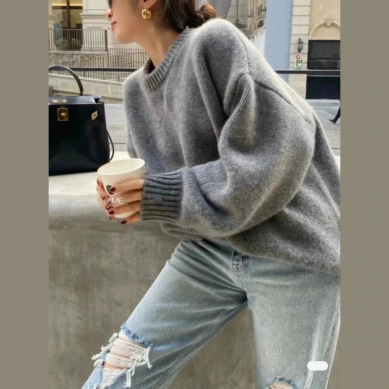 Bonjour MelbourneRemi - Stylish Oversized Knit Jumper