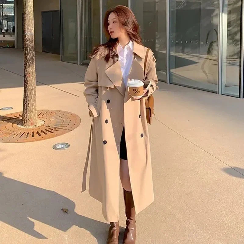 Bonjour Melbourne-Sonnet - Stylish Women's Midi Trench Coat