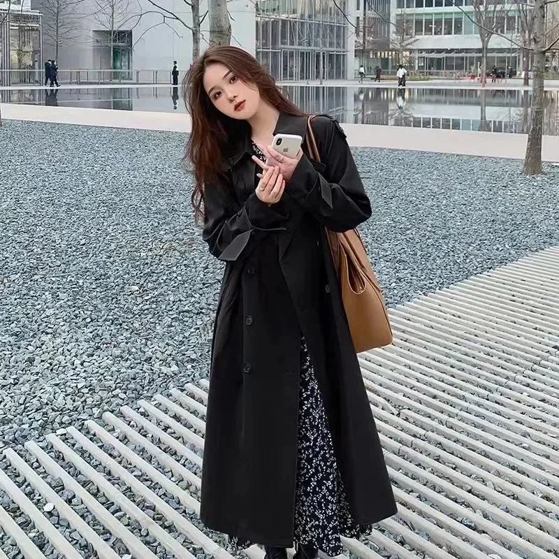 Bonjour Melbourne-Sonnet - Stylish Women's Midi Trench Coat