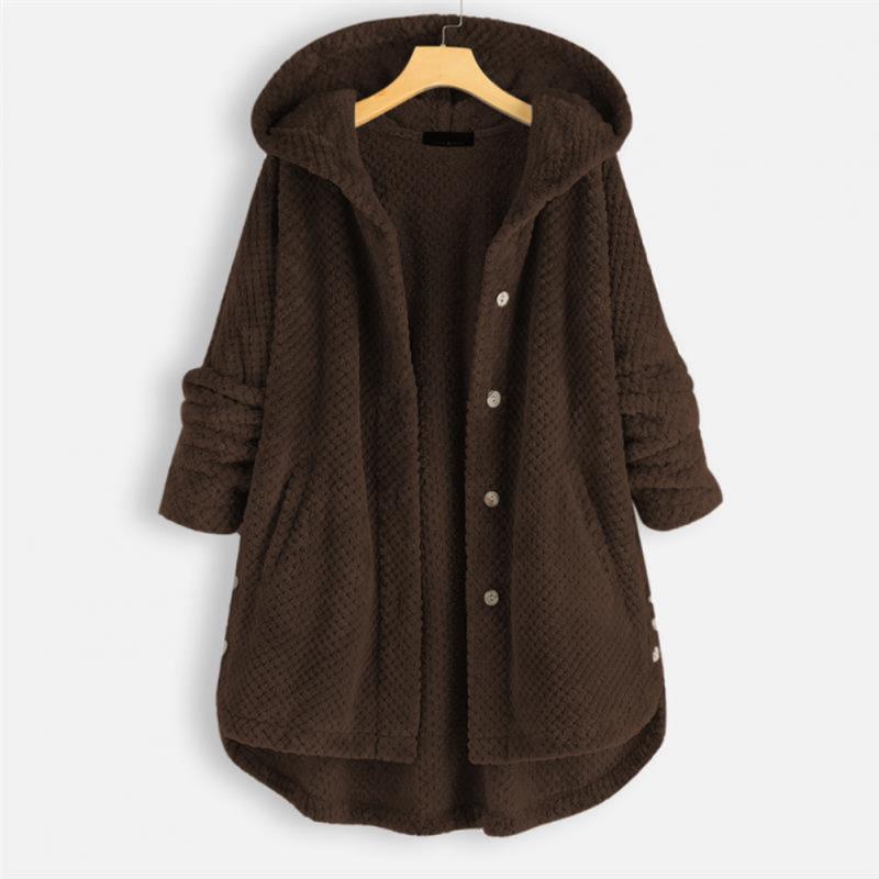 Bonjour Melbourne-Sophie - Chic Fleece Jacket for Ultimate Winter Comfort