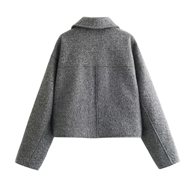 Bonjour Melbourne-Sophie - Elegant Short Tweed Jacket for a Chic Look
