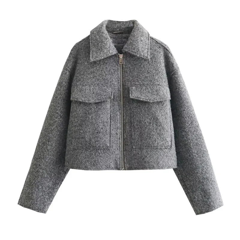 Bonjour Melbourne-Sophie - Elegant Short Tweed Jacket for a Chic Look
