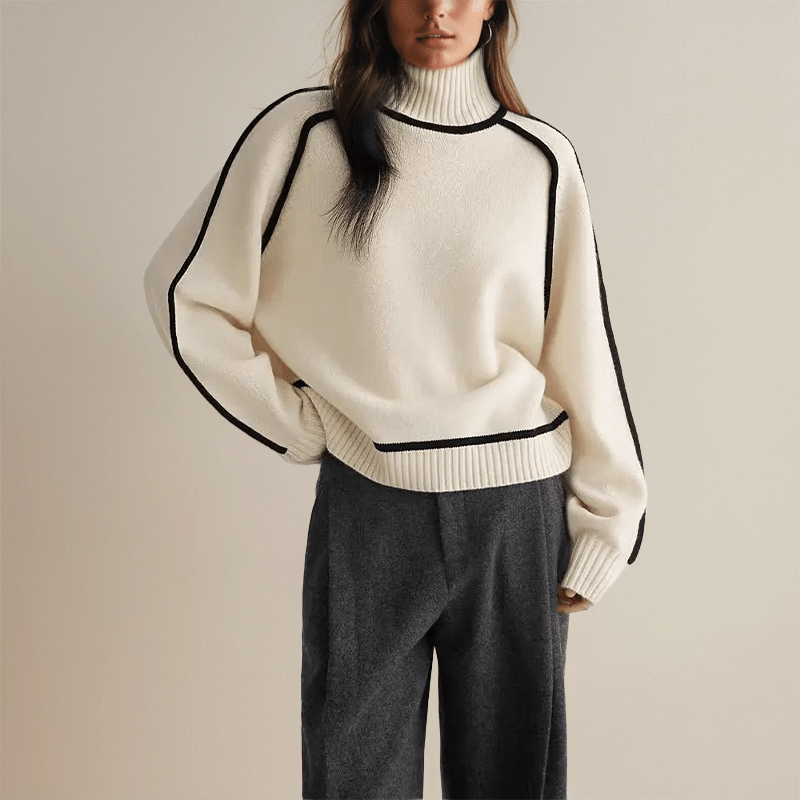 Bonjour Melbourne-New Arrivals-Sophie - Opulent Cashmere Turtleneck Sweater