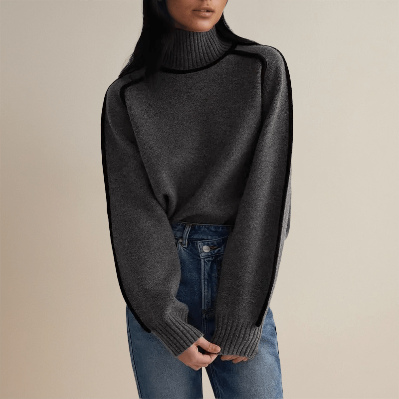 Bonjour Melbourne-New Arrivals-Sophie - Opulent Cashmere Turtleneck Sweater