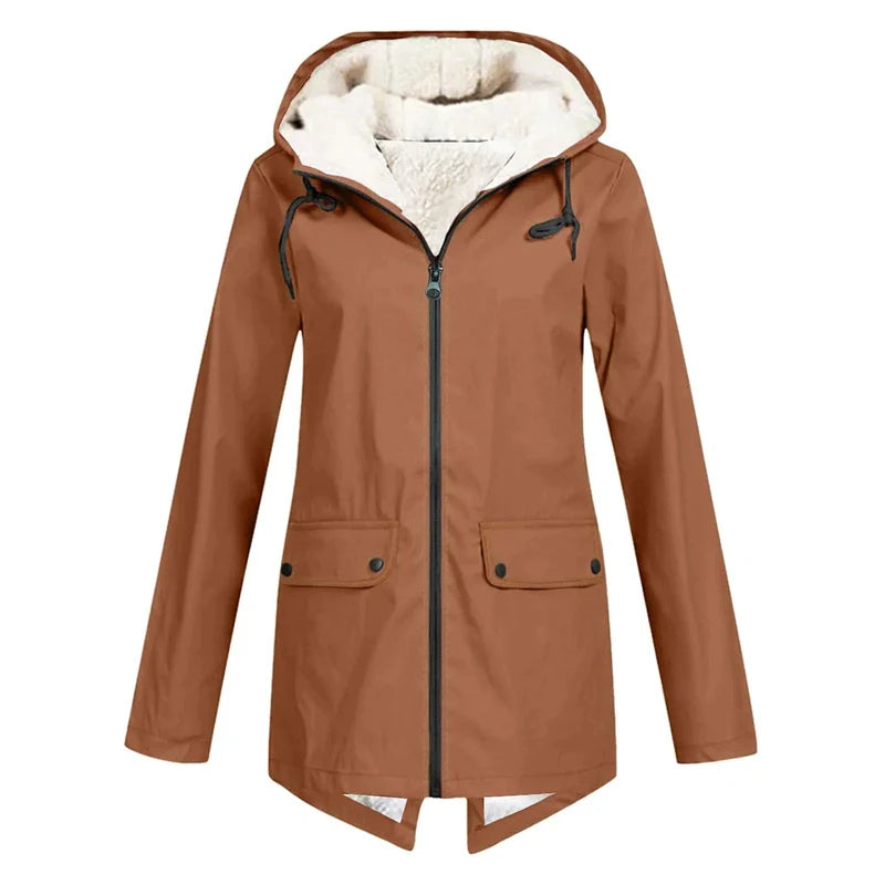 Bonjour Melbourne-Sophie - Trendy Waterproof Windbreaker Jacket