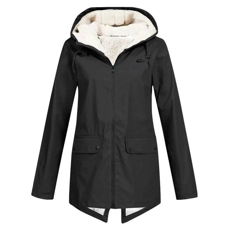 Bonjour Melbourne-Sophie - Trendy Waterproof Windbreaker Jacket