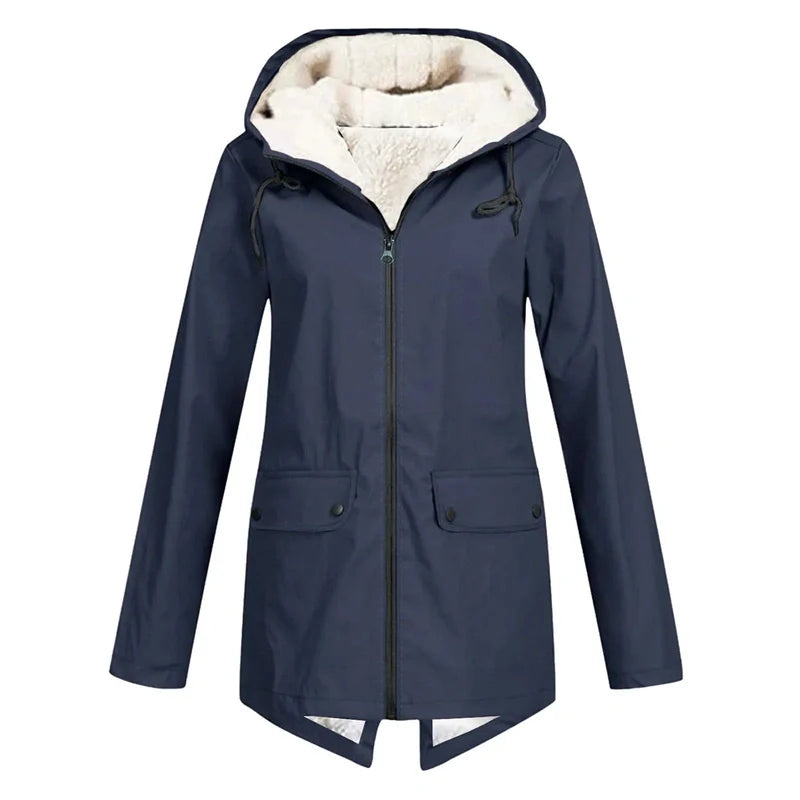 Bonjour Melbourne-Sophie - Trendy Waterproof Windbreaker Jacket