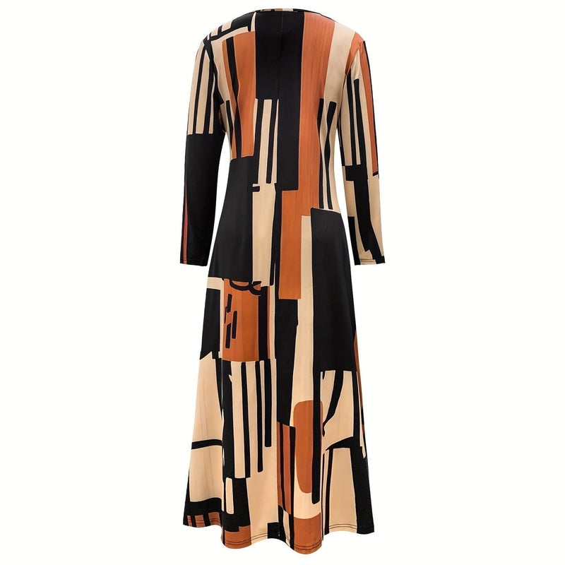 Bonjour MelbourneWomen's Plus Size DressesStylish Plus Size Maxi Dress with Pockets for Summer Comfort