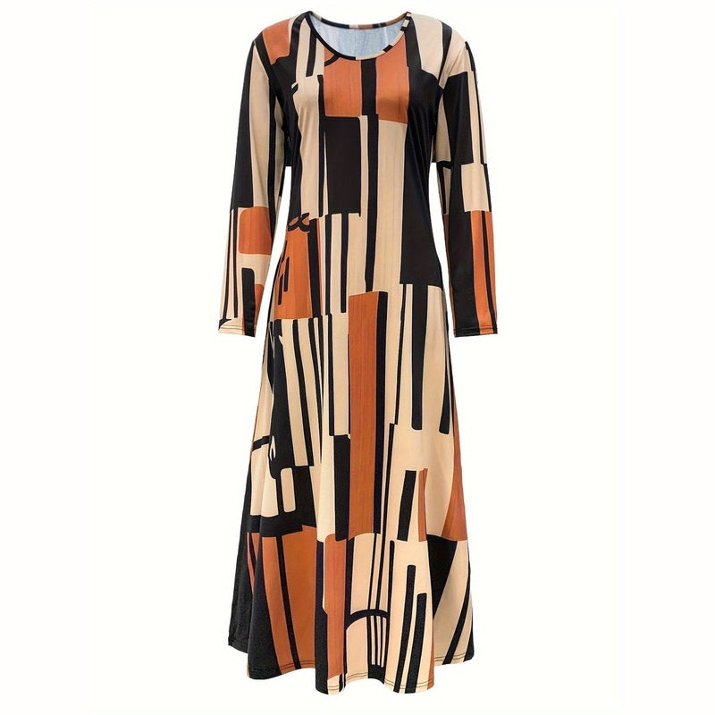 Bonjour MelbourneWomen's Plus Size DressesStylish Plus Size Maxi Dress with Pockets for Summer Comfort