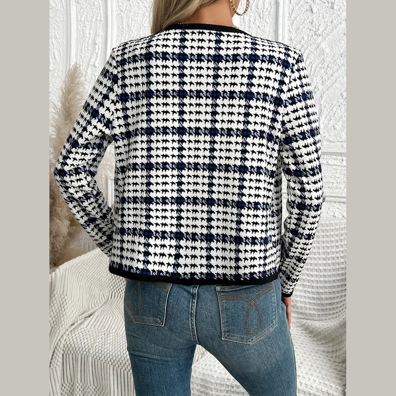 Bonjour MelbourneWomen's Jackets & CoatsStylish Printed Open Front Jacket for Women - Lightweight Layering