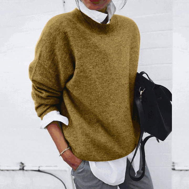 Bonjour MelbourneSweaterKayla - Luxurious Wool Sweater for Ultimate Comfort and Style