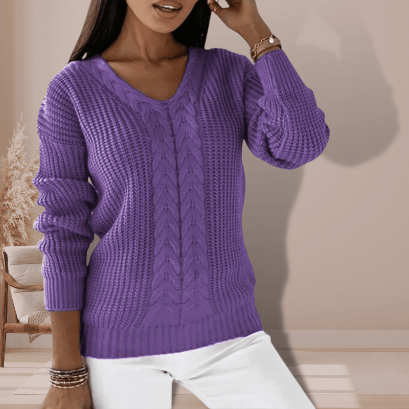 Bonjour MelbourneSweaterOriana - Stylish and Comfortable Cozy Knit Sweater
