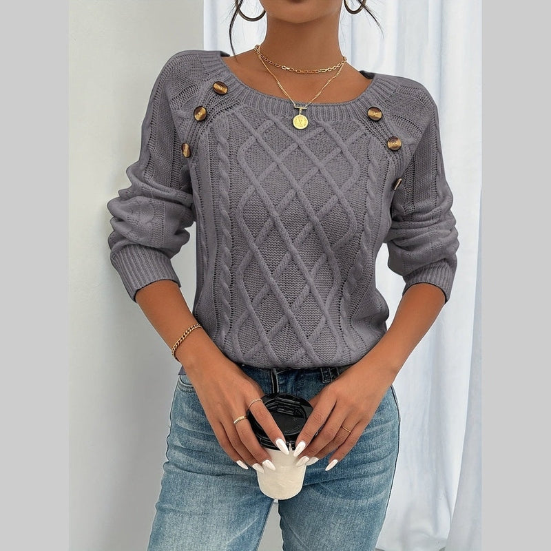 Bonjour MelbourneSweaterSophia - Chic Sweater for Cozy Fall Elegance
