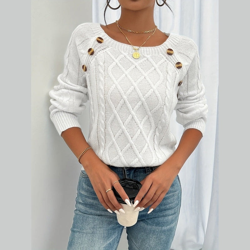 Bonjour MelbourneSweaterSophia - Chic Sweater for Cozy Fall Elegance