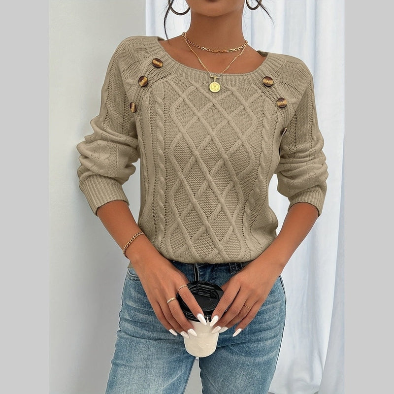 Bonjour MelbourneSweaterSophia - Chic Sweater for Cozy Fall Elegance