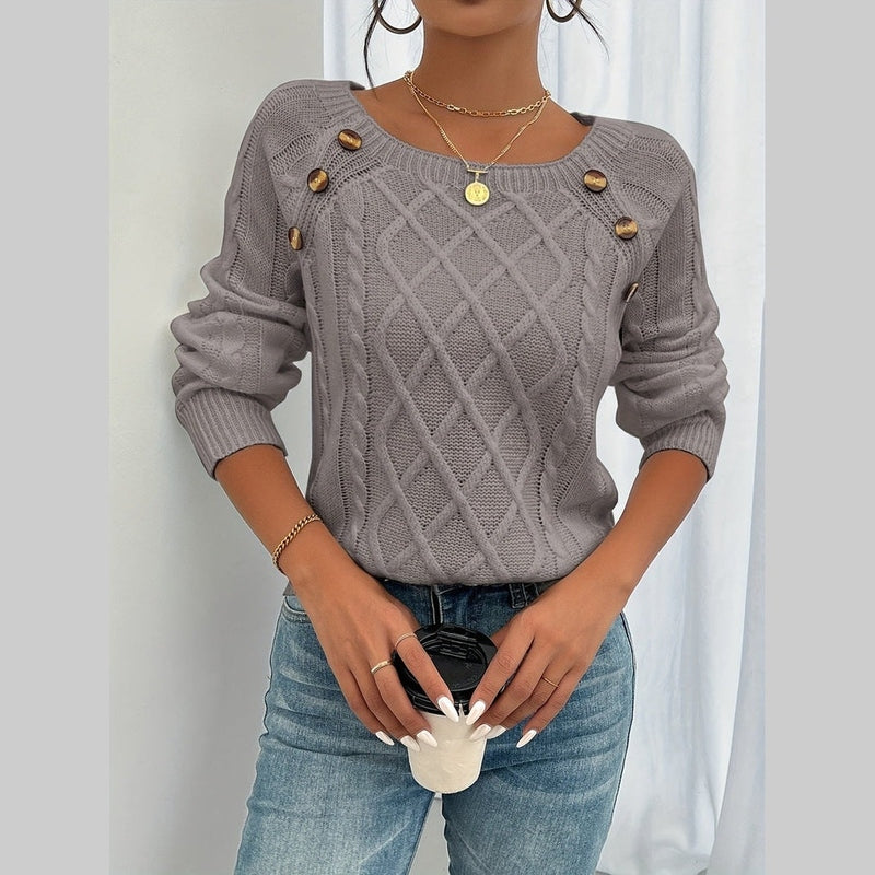 Bonjour MelbourneSweaterSophia - Chic Sweater for Cozy Fall Elegance