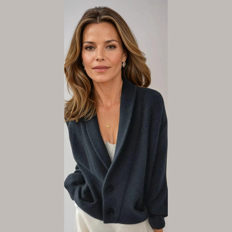 Bonjour Melbourne-Tessa - Premium Cashmere Cardigan for Women