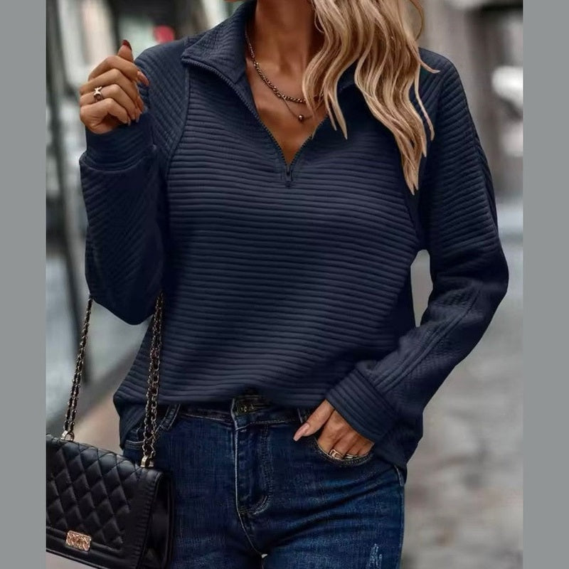Bonjour MelbourneTruiLotte - Luxurious V-Neck Sweater for Ultimate Comfort and Style