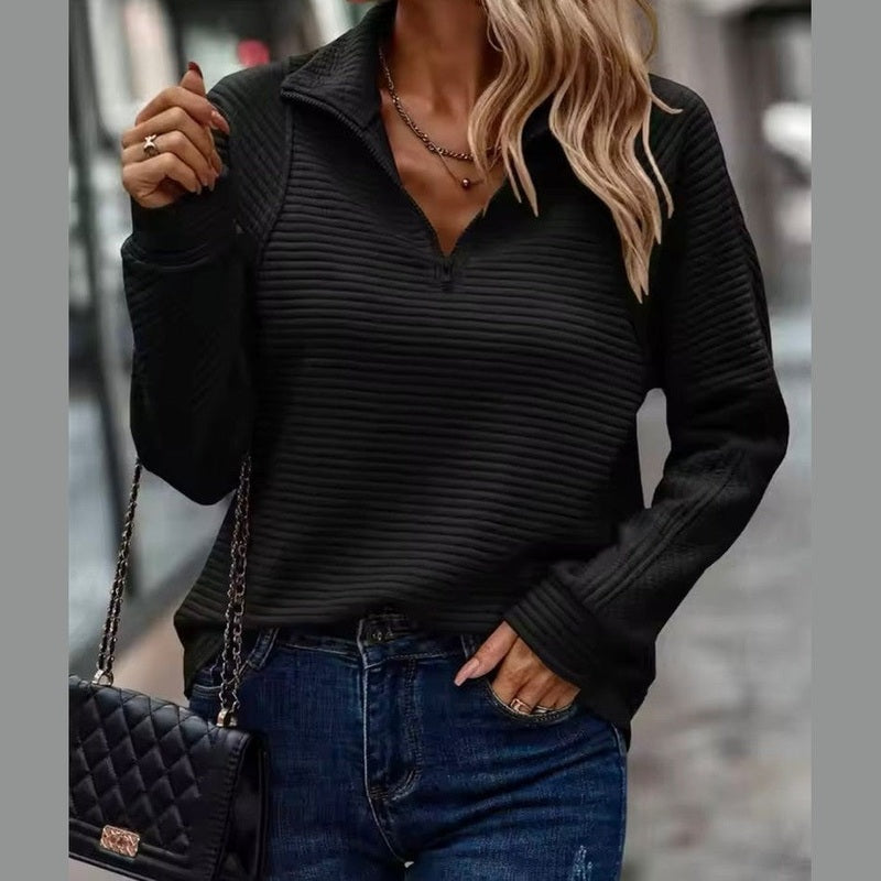 Bonjour MelbourneTruiLotte - Luxurious V-Neck Sweater for Ultimate Comfort and Style