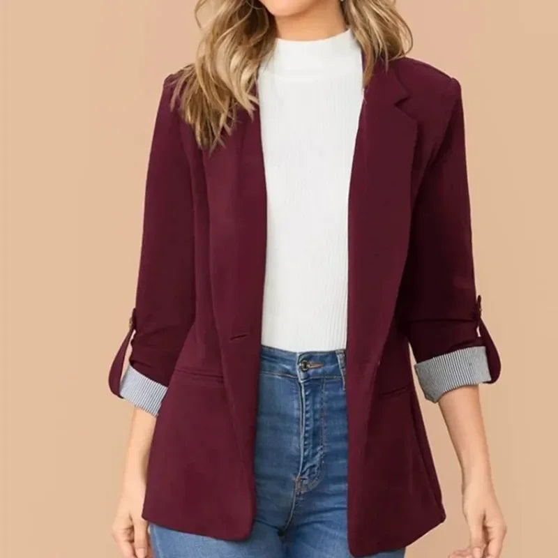 Bonjour Melbourne-Vesper - Elegant Slim-Fit Winter Blazer