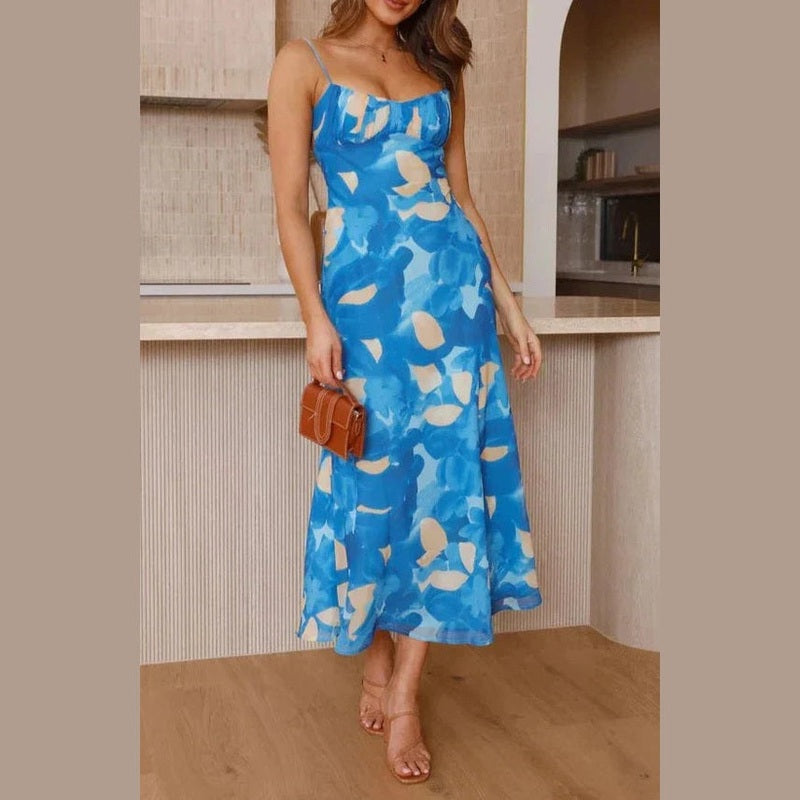 Bonjour MelbourneWomen's DressesVibrant Women's Midi Dress - Perfect Summer Style