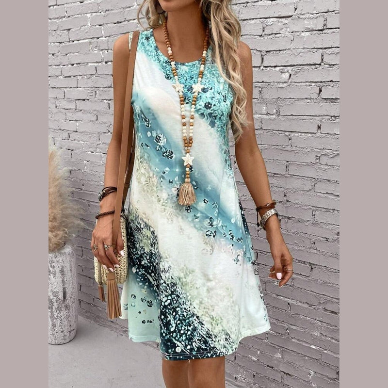 Bonjour MelbourneCasual DressesWomens Sleeveless Summer Dress - Effortless Warm-Weather Style