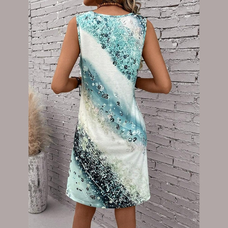 Bonjour MelbourneCasual DressesWomens Sleeveless Summer Dress - Effortless Warm-Weather Style