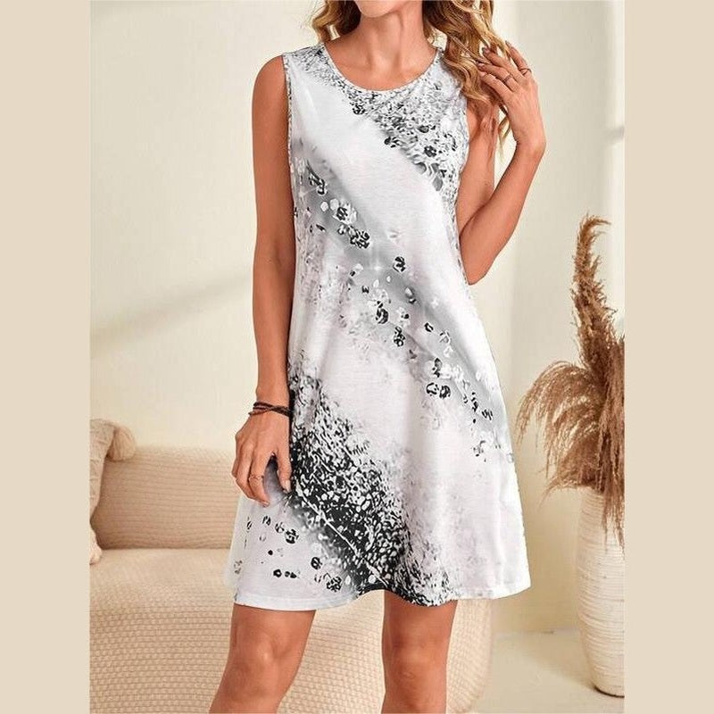 Bonjour MelbourneCasual DressesWomens Sleeveless Summer Dress - Effortless Warm-Weather Style