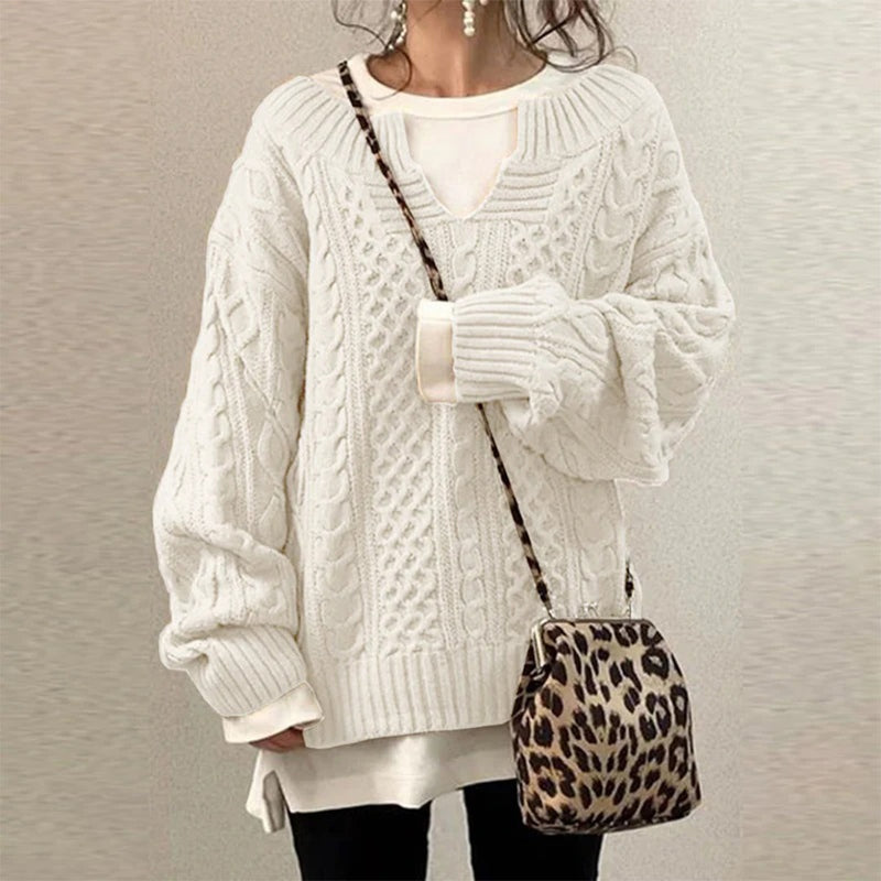 Bonjour MelbournesweaterAlani - Ultimate Comfort and Style Cozy Knit Sweater