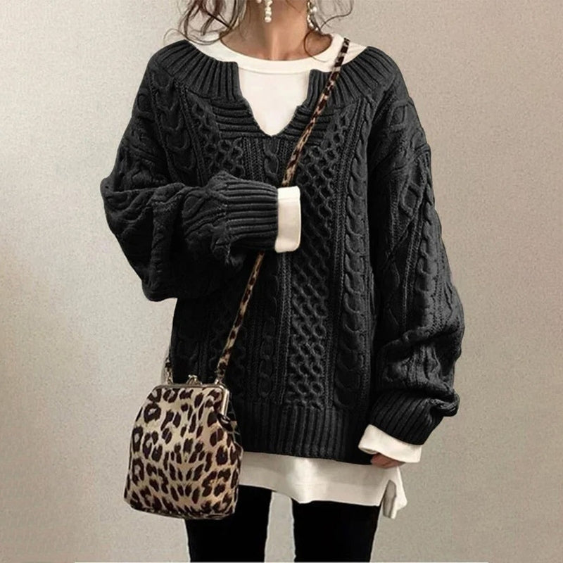 Bonjour MelbournesweaterAlani - Ultimate Comfort and Style Cozy Knit Sweater