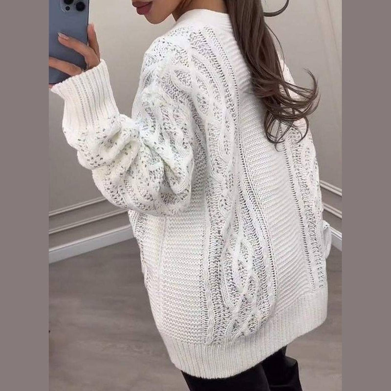 Bonjour MelbournetruiMaru - Chic V-Neck Sweater for Ultimate Comfort and Style