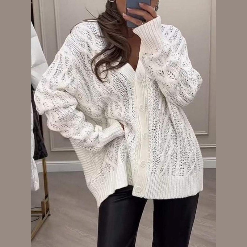 Bonjour MelbournetruiMaru - Chic V-Neck Sweater for Ultimate Comfort and Style