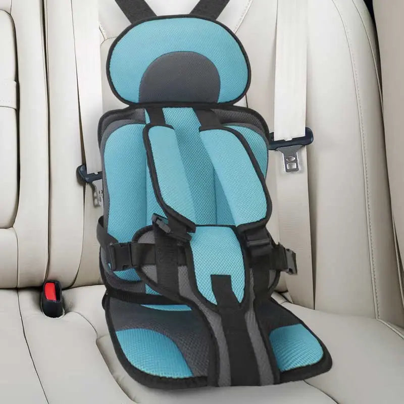 Child Safety Car Cushion Seat, Adjustable Height, Breathable Mesh, Easy Install for Ages 0-12 – Comfortable Travel Support 6