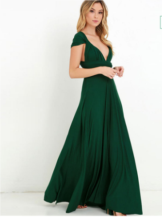 Elegant Back-Free Maxi Evening Dress - Formal Gown for Women 10
