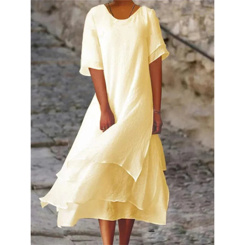 Elegant Midi Dress for Women - Flattering & Comfortable Style 2