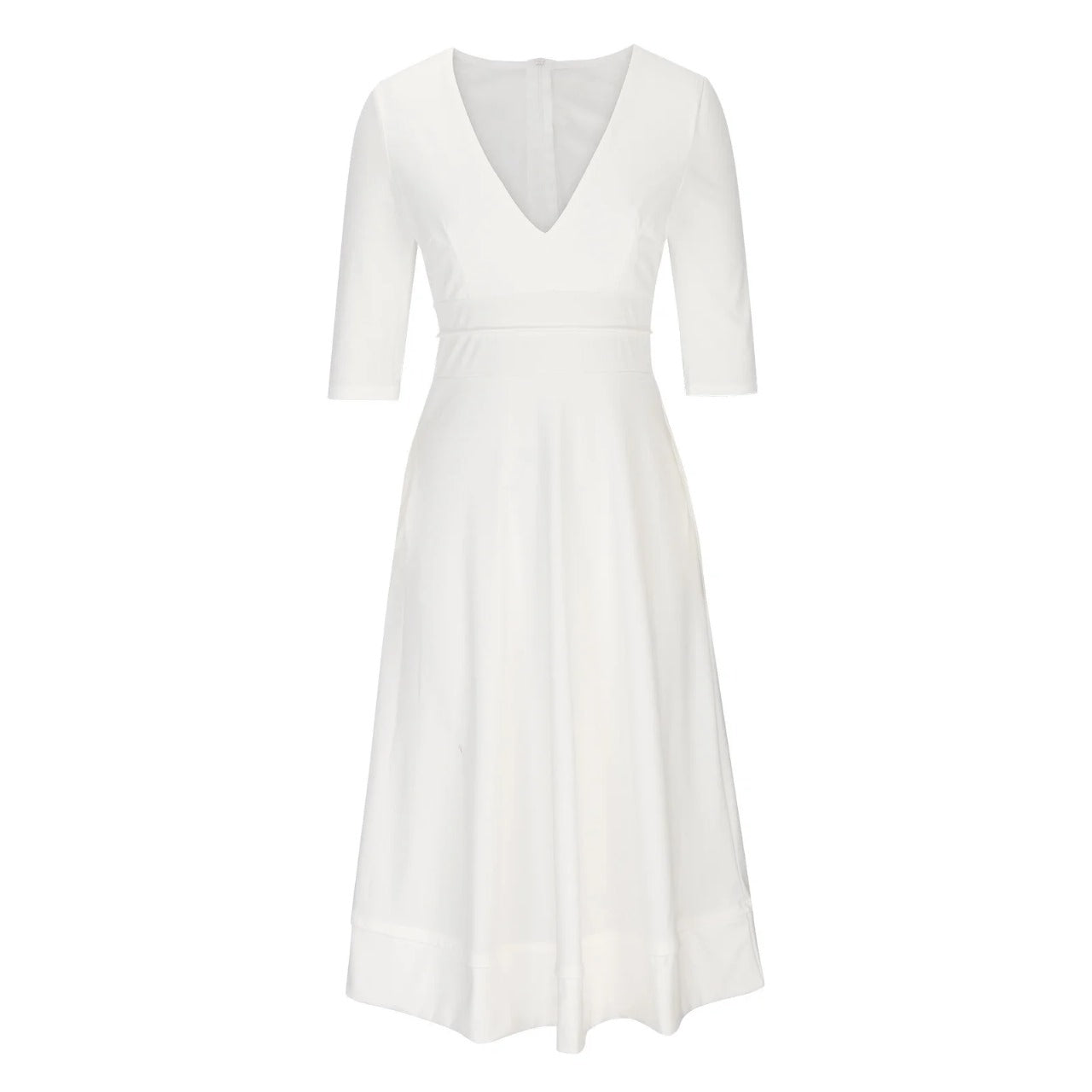 Elegant Midi Evening Dress - Timeless Formal Gown for Women 12