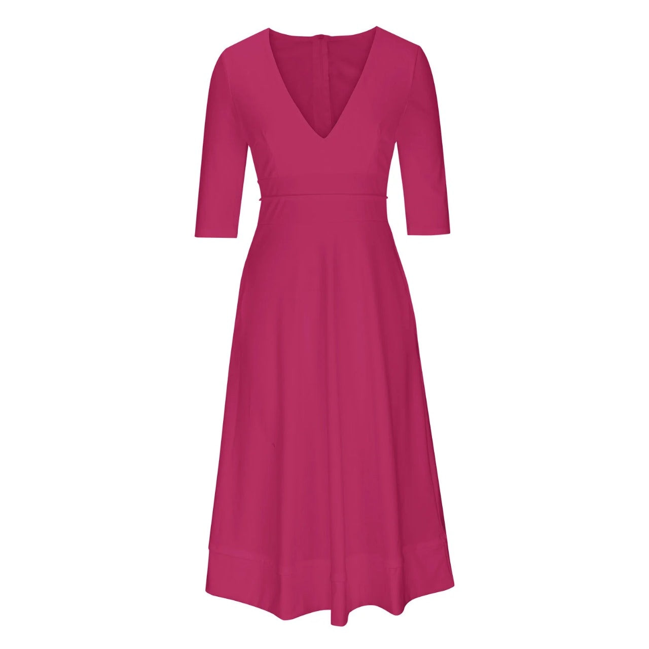 Elegant Midi Evening Dress - Timeless Formal Gown for Women 9
