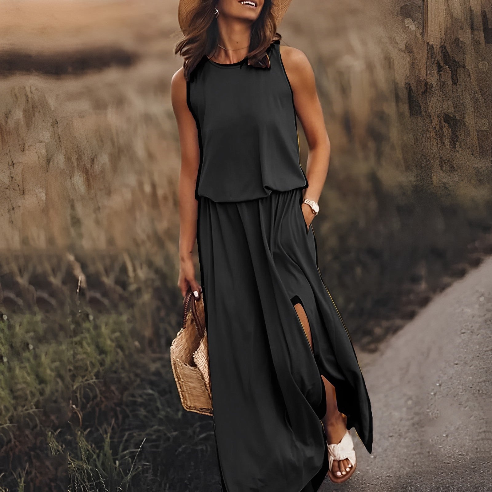 Elegant Women's Summer Maxi Dress for Effortless Style 1