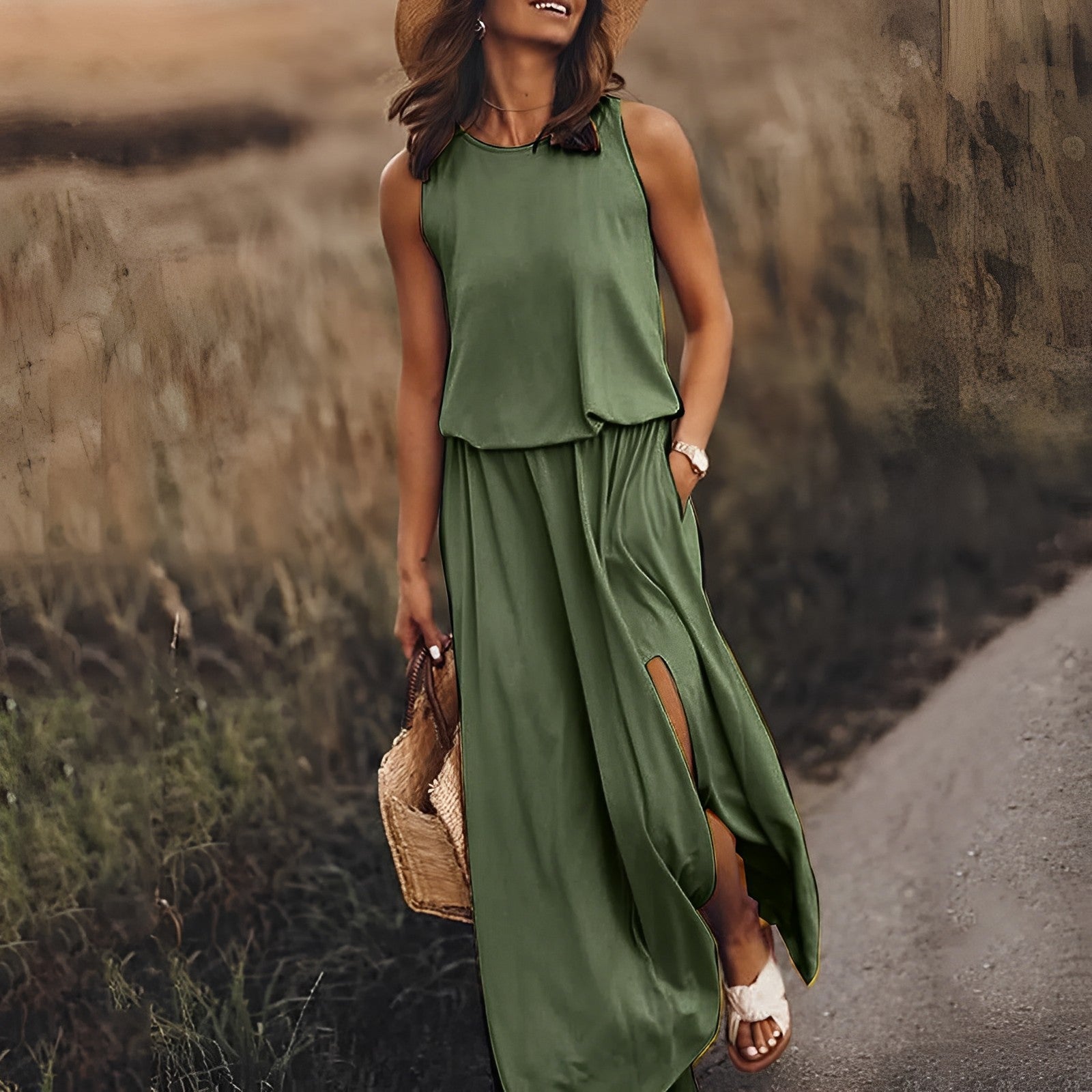 Elegant Women's Summer Maxi Dress for Effortless Style 2