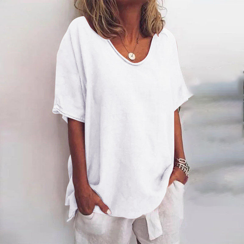 Elegant Womens Blouse - Relaxed Fit & Versatile Style 2