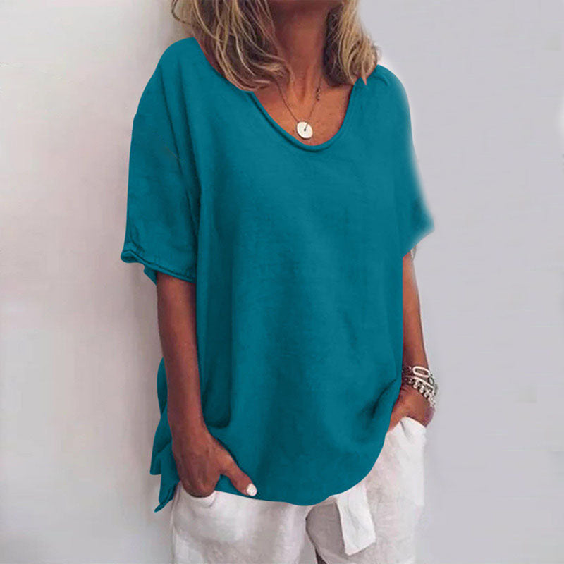 Elegant Womens Blouse - Relaxed Fit & Versatile Style 4