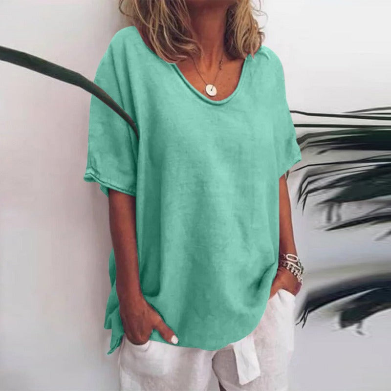 Elegant Womens Blouse - Relaxed Fit & Versatile Style 5