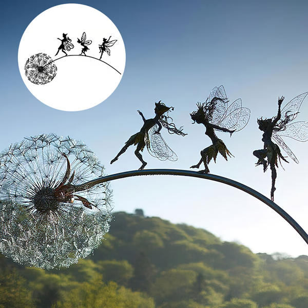 Fairy Steel Garden Sculptures – Premium Weather-Resistant Outdoor Decor for Indoor and Outdoor Use 2