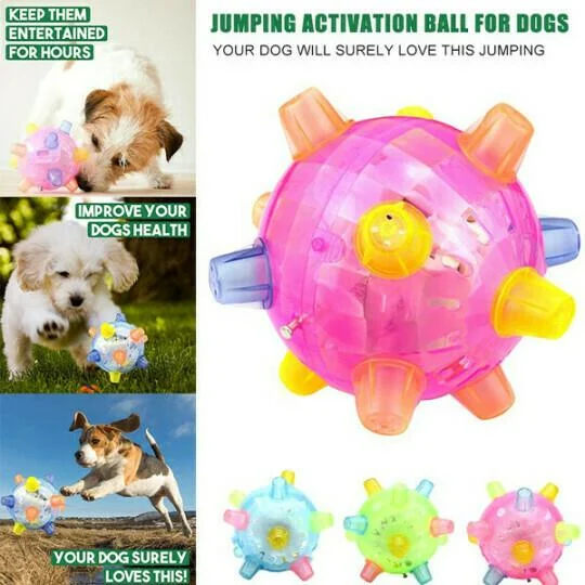 Interactive LED Jumping Ball for Dogs – Engaging and Safe Dog Toy for Active Play 6