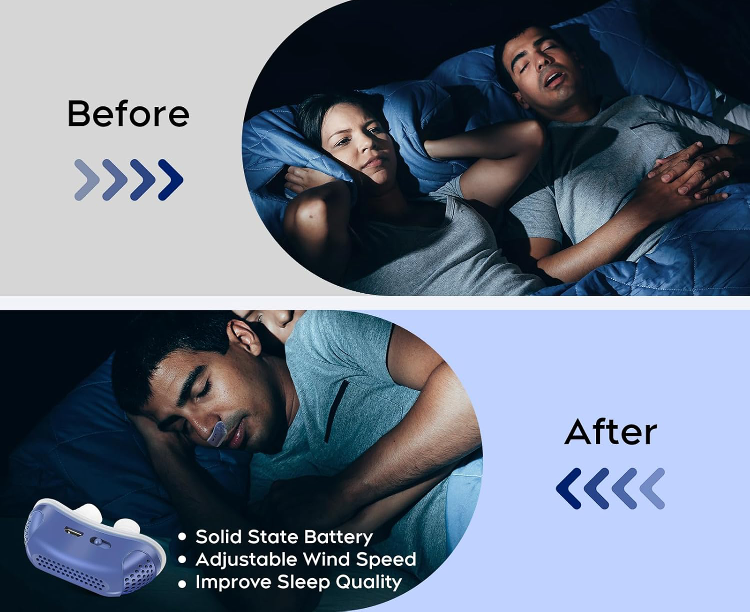 Micro CPAP Sleep Apnea Machine - Portable Anti-Snoring Device for Travel 7
