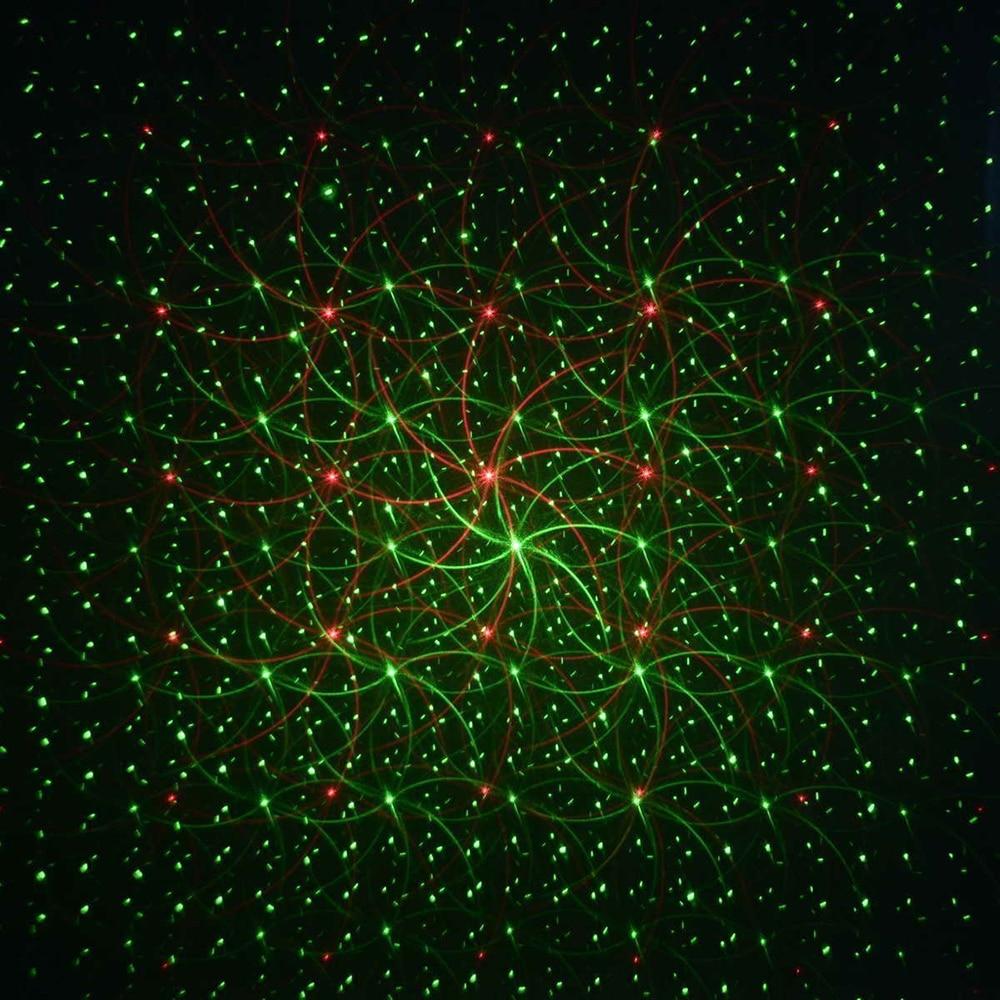 Outdoor Laser Light Projector with 1000 LEDs – Red and Green Holiday Illumination 6