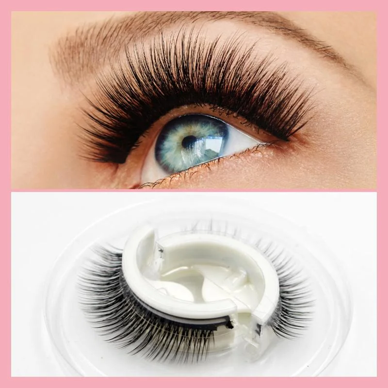 Premium Reusable Self-Adhesive Eyelashes – Natural Look, Quick Application, and No Glue Required 3