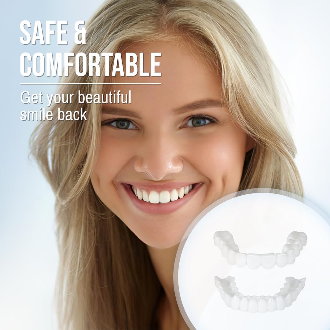 Smile Veneer Set for Upper and Lower Teeth – Instant Smile Transformation with Custom Fit 4