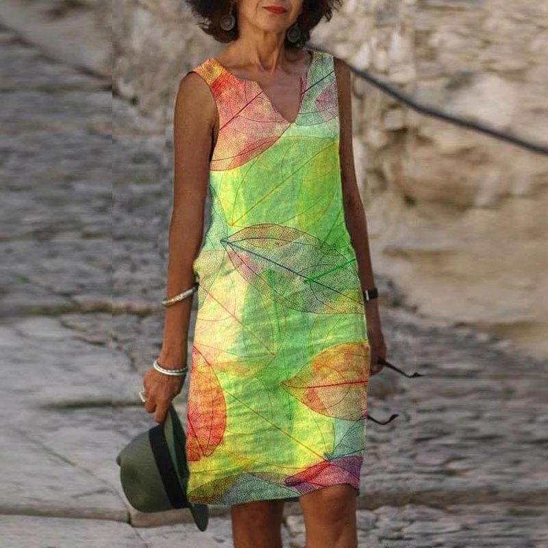Stylish Casual Summer Dress for Women - Mini Length 1