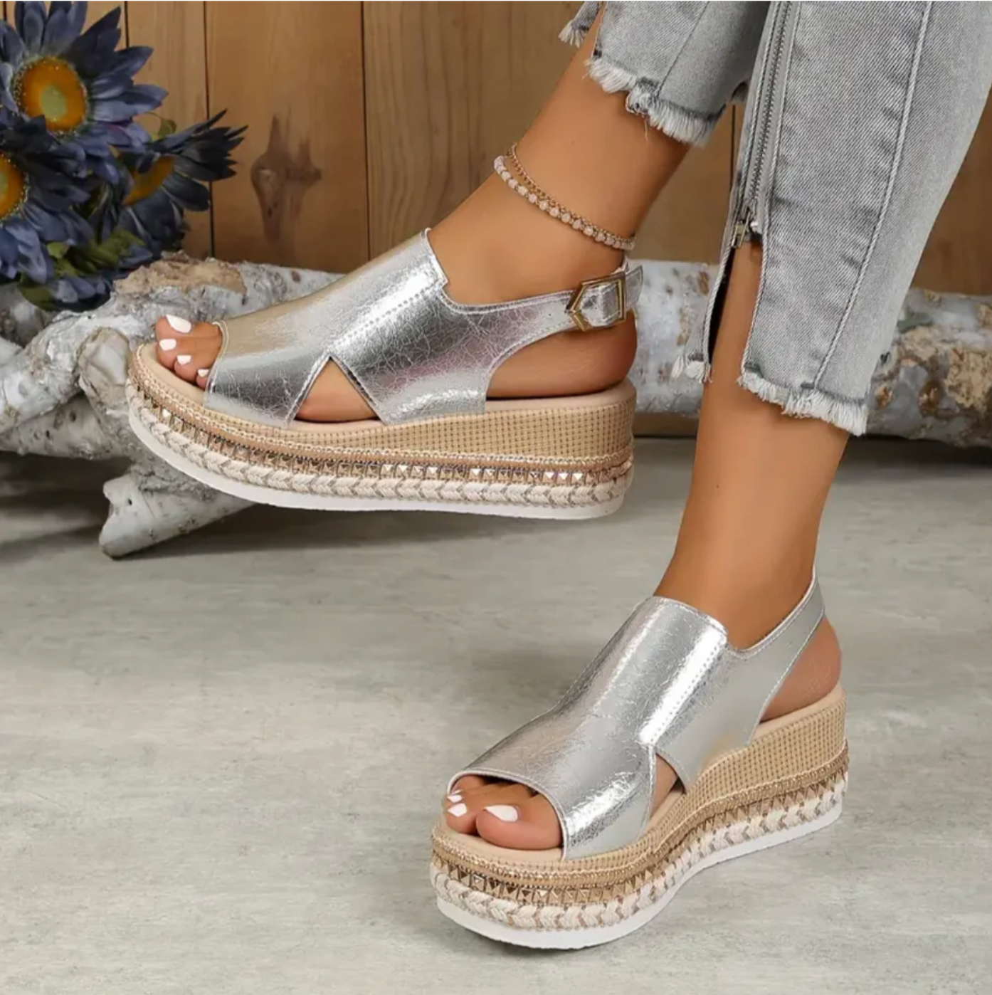 Stylish Women's Platform Sandals for Summer Comfort & Versatility 6